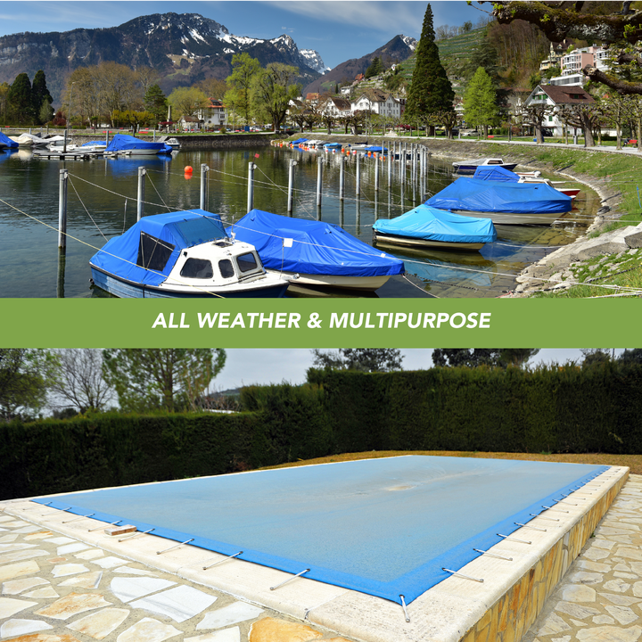 BLOSTM TARPAULIN 2 X 3M - 90GSM - PACK OF 2