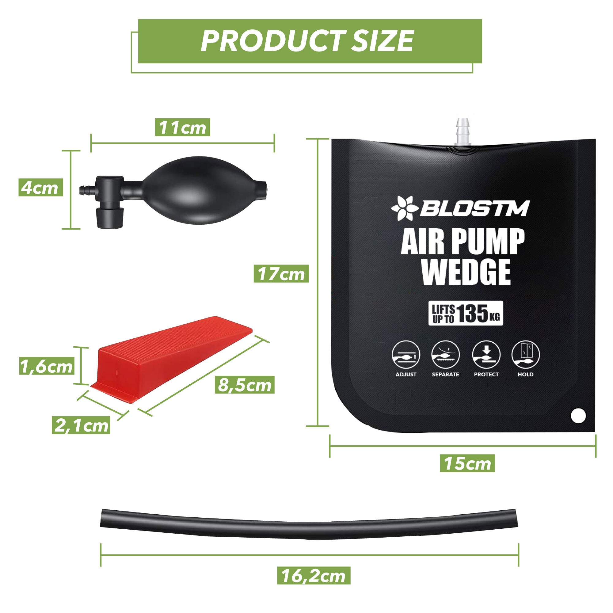 BLOSTM AIR PUMP WEDGE