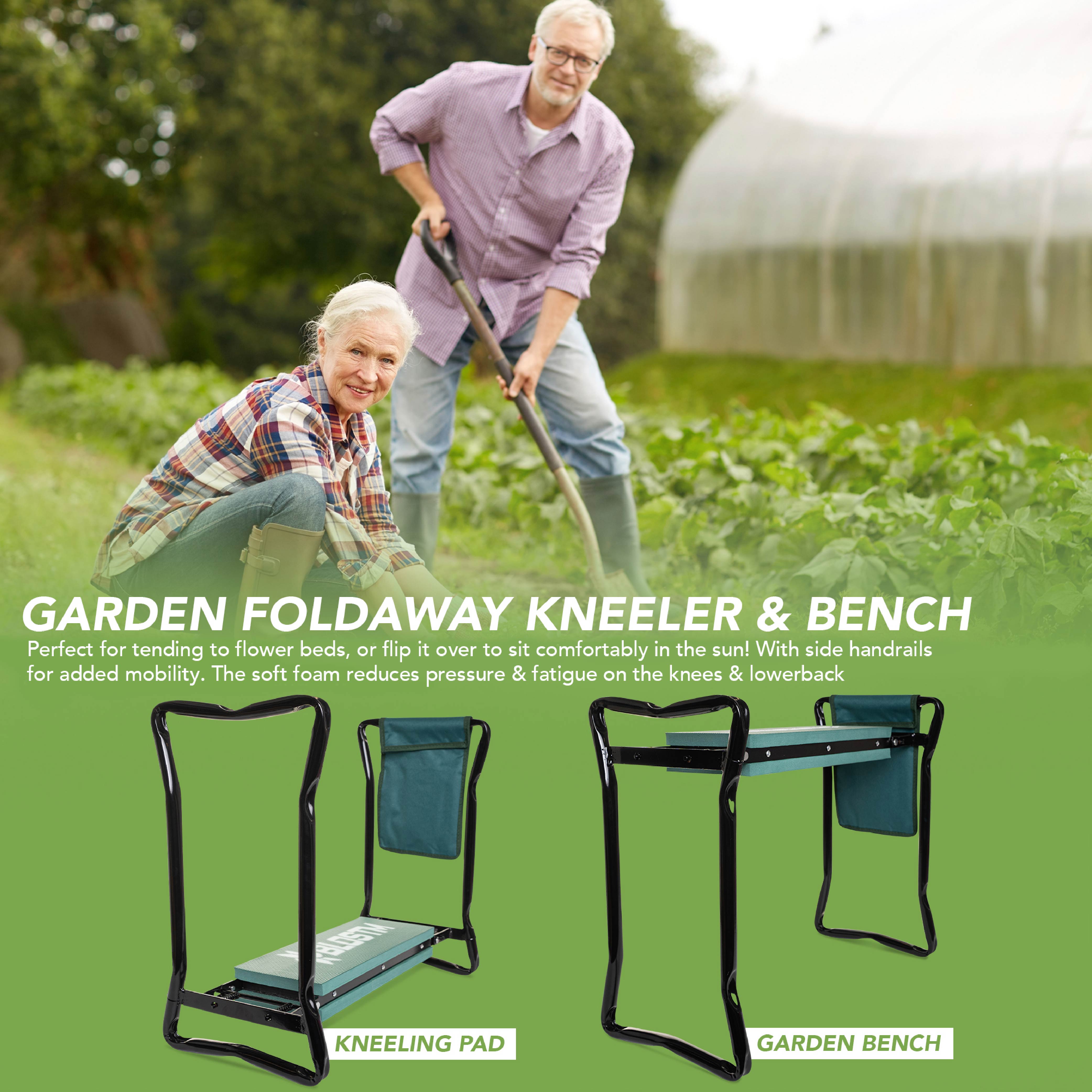 BLOSTM GARDEN FOLDAWAY KNEELER & BENCH