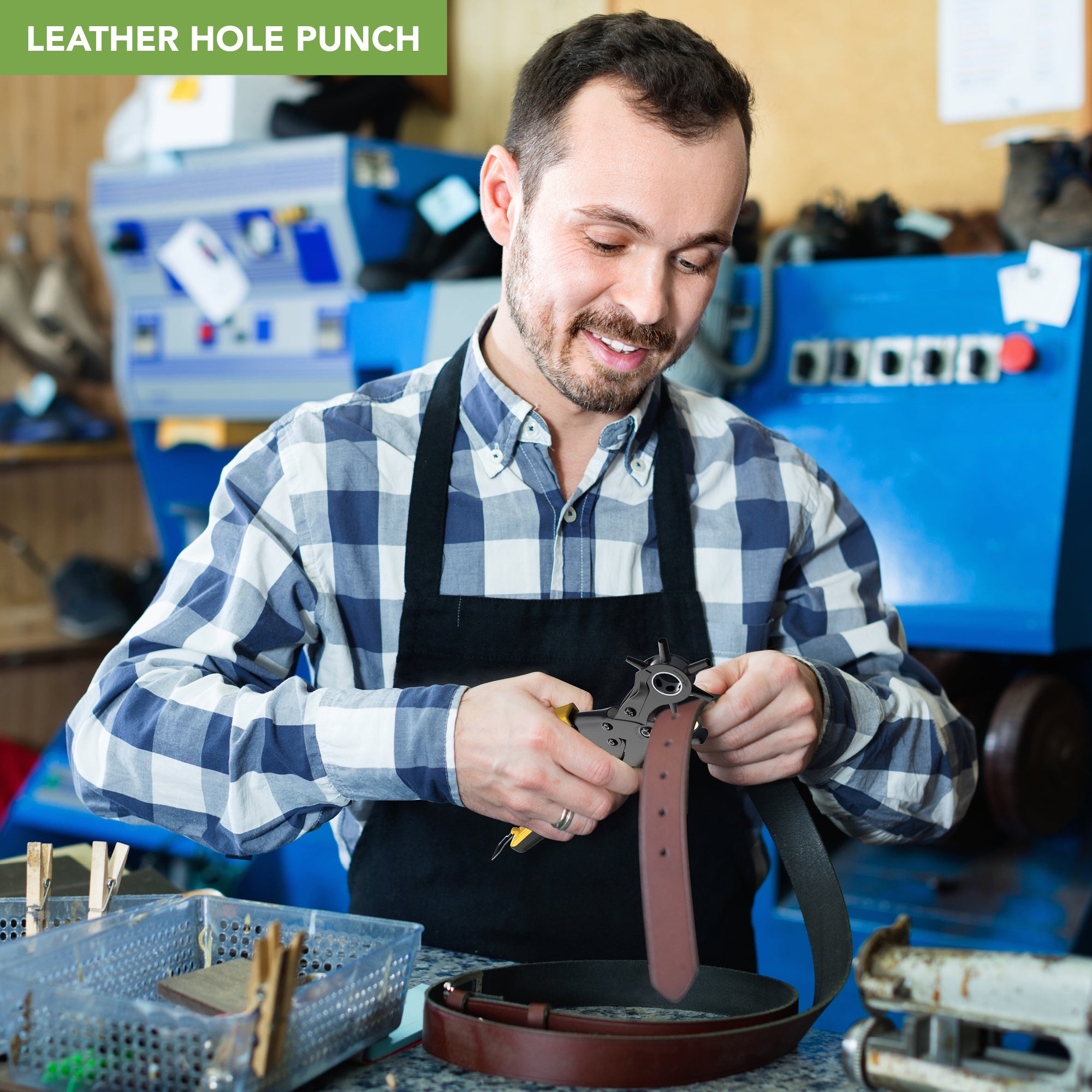 BLOSTM LEATHER HOLE PUNCH