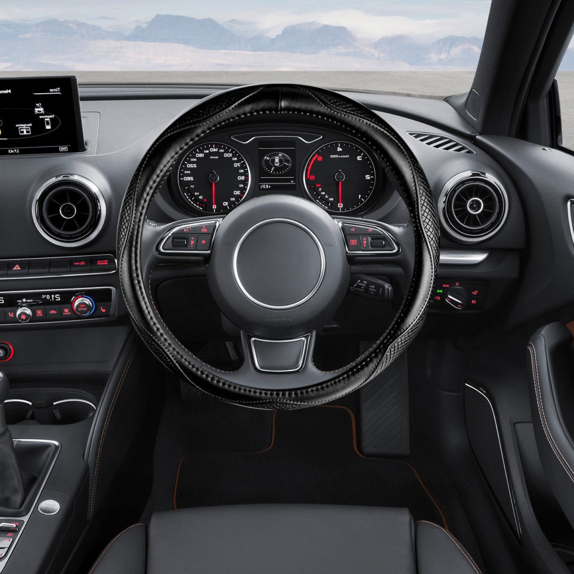 GADLANE MICROFIBER STEERING WHEEL COVER