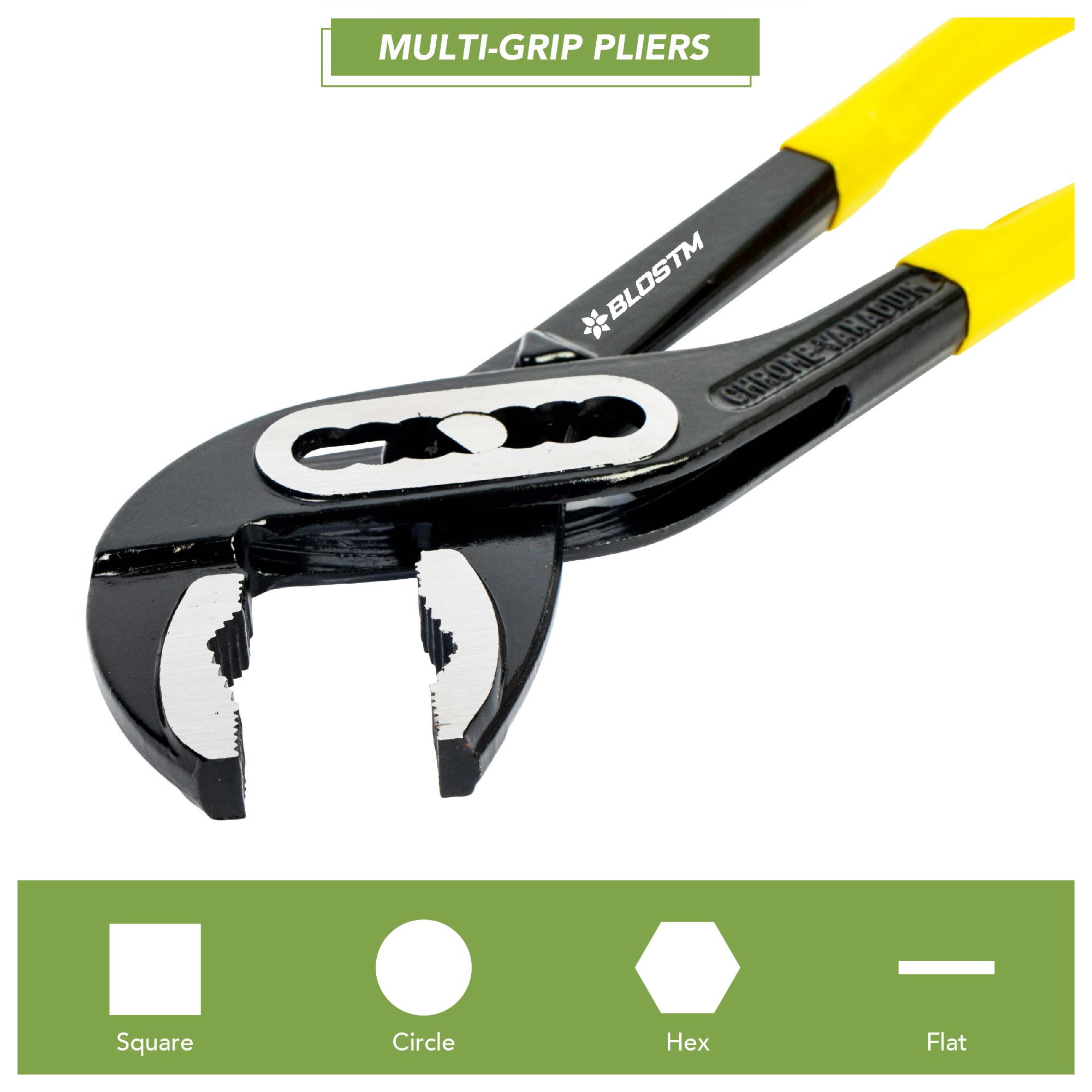 BLOSTM WATER PUMP PLIERS 2 PACK