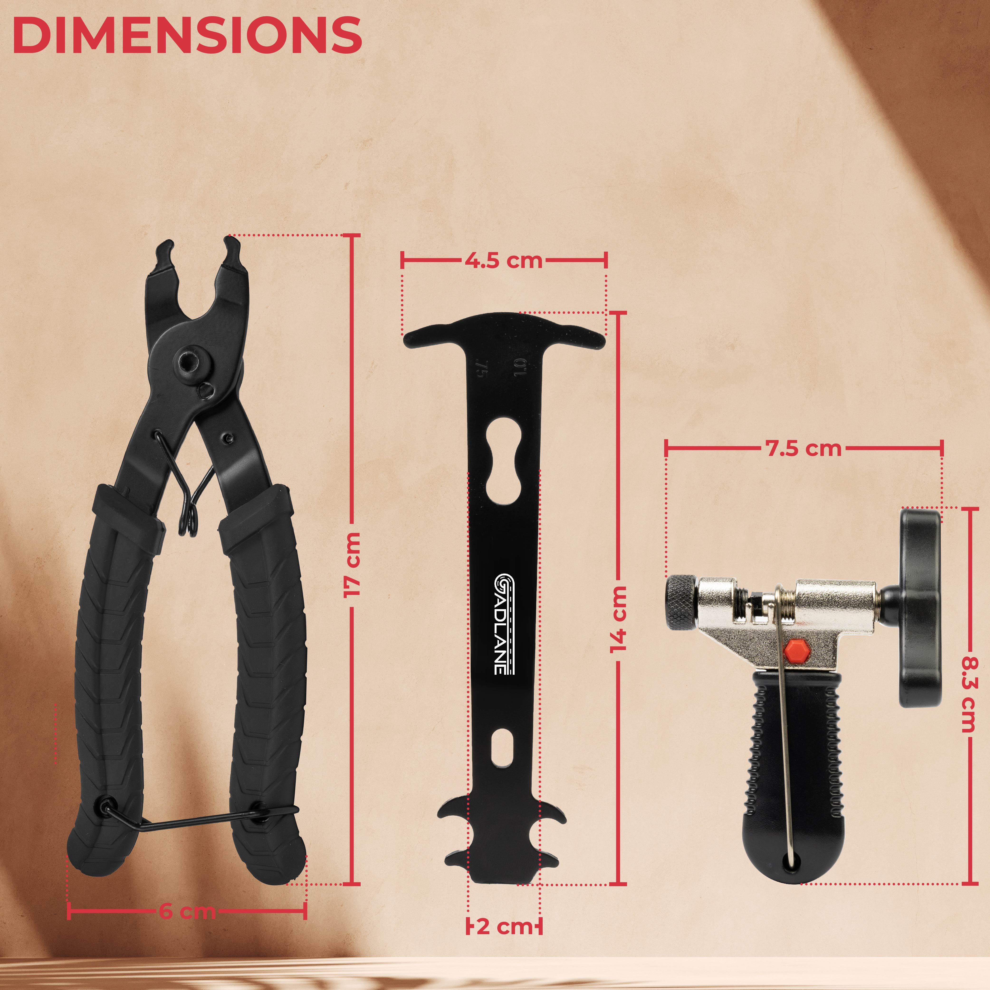 GADLANE BIKE CHAIN REPAIR TOOL SET