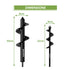 BLOSTM AUGER DRILL BITS - 2 PIECE
