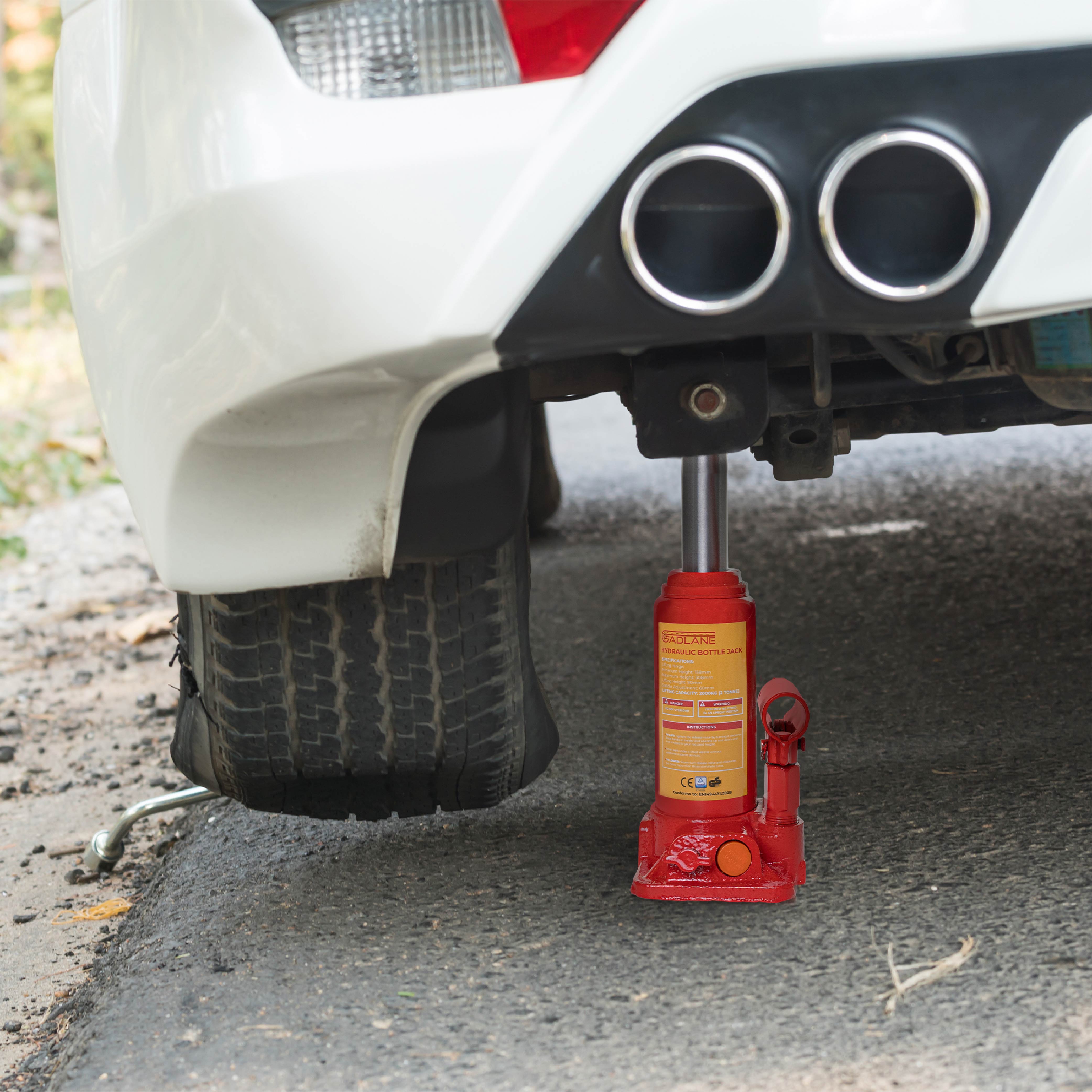 GADLANE HYDRAULIC BOTTLE JACK - 2 TONNE